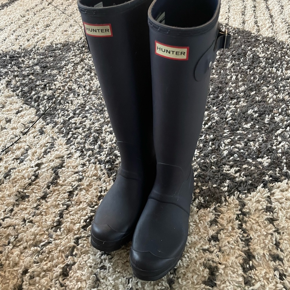 Hunter Classic Black Waterproof Boots